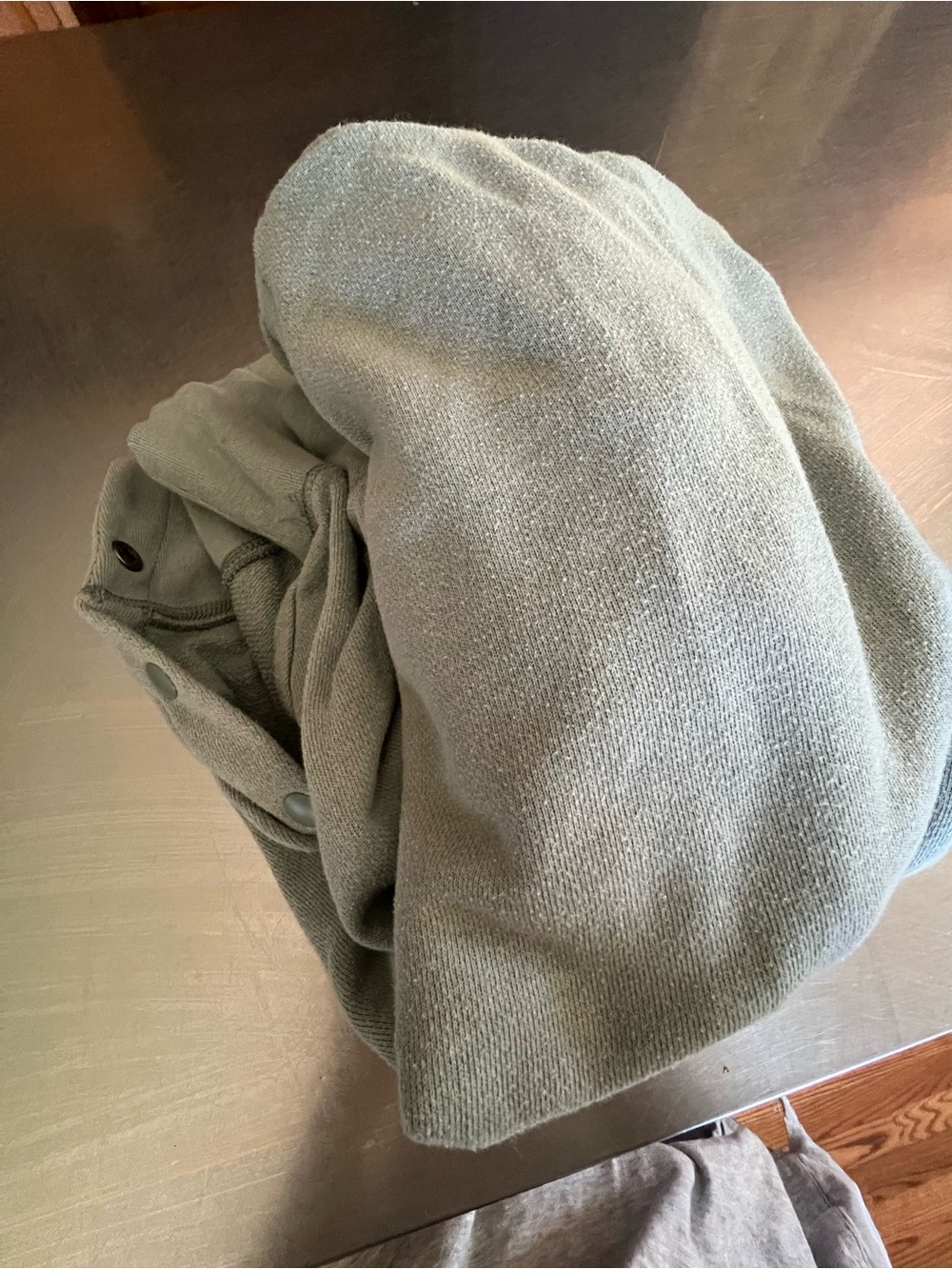 Aerie Lot of 3 Cozy Oversized Hoodies in Sage, Navy, and Rust - Picture 7 of 7